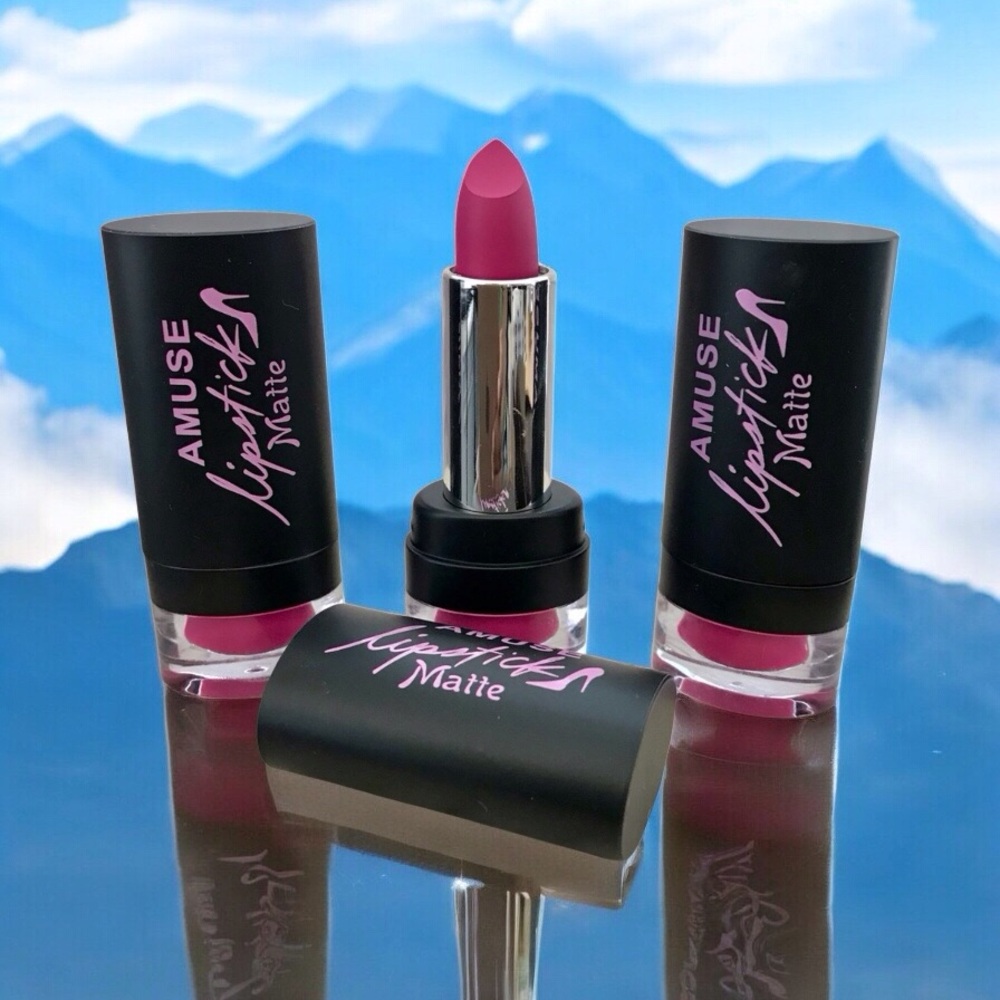 🆕3pcs Amuse Matte Lipstick